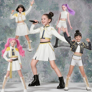 Disfraz de Cosplay de Cazador de Demonios <span class=keywords><strong>Anime</strong></span> K-pop 2025 para Niñas Vestidos de Rumi Zoey Mira <span class=keywords><strong>Ropa</strong></span> para Actuaciones Escénicas Infantiles para Halloween - Product Image 3