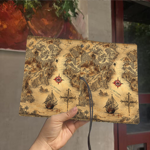 A6 Retro kế hoạch hàng ngày dày Retro giấy vàng trang trống cuộc họp tuyệt vời Quà Tặng Giáng sinh lưu niệm onboarding lịch trình P - Product Image 6