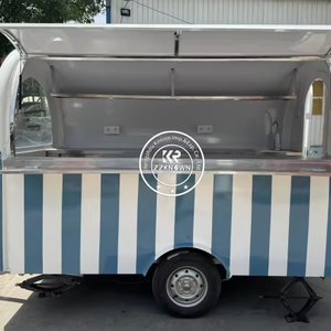 Carrito de Comida de Diseño Popular con Certificado CE DOT que Cumple con el Estándar Estadounidense, Camiones de Comida Móviles, Remolque de Comida Rápida - Product Image 1