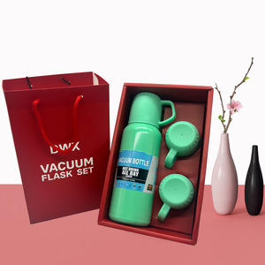 Ensembles de Bouteilles Isothermes Créatives en Acier Inoxydable avec Poignée, Bouteille d'Eau Portable pour Voiture, Cadeau de Rentrée Scolaire – Vente en Gros - Product Image 6