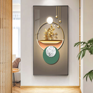 Dipinti astratti geometrici su tela per soggiorno camera <span class=keywords><strong>da</strong></span> <span class=keywords><strong>letto</strong></span> <span class=keywords><strong>Poster</strong></span> e stampe Modern Luxury Golden home decor Wall <span class=keywords><strong>Poster</strong></span> - Product Image 3