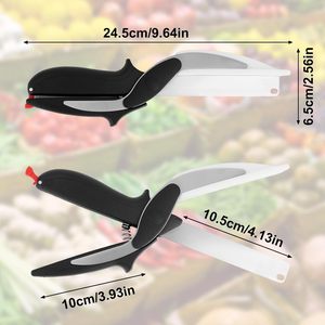 กรรไกรครัว 2 in 1 พร้อมเขียงสแตนเลสแบบถอดได้อเนกประสงค์ - Product Image 3