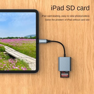 Jinghua เครื่องอ่านการ์ดโทรศัพท์มือถือ <span class=keywords><strong>SD</strong></span> + TF ช่องเสียบการ์ดแบบคู่เครื่องอ่านการ์ดโทรศัพท์มือถือสำหรับเสียบและใช้งานโทรศัพท์มือถือ - Product Image 3