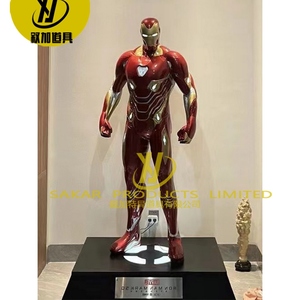 Célèbre Film Figure Action Figure <span class=keywords><strong>Super</strong></span> Héros Résine <span class=keywords><strong>Iron</strong></span> <span class=keywords><strong>Man</strong></span> Sculpture Taille Réelle <span class=keywords><strong>Iron</strong></span> <span class=keywords><strong>Man</strong></span> MK50 Avec Aile Statue - Product Image 3