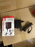 Adaptor Charger AC Colokan EU untuk Konsol Game N Switch NS, Pengisi Daya Dinding untuk Perjalanan dan Rumah, 5V 2.6A, Pengisian Daya USB Tipe C