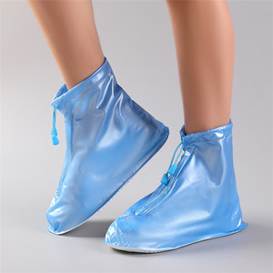 Copriscarpe trasparente impermeabile pieghevole copriscarpe copri protezione trasparente - Product Image 4