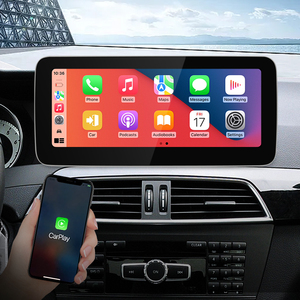 Lecteur multimédia automobile CNSTWE Qualcomm 665 12,3 pouces Android 14, compatible avec la lecture sans fil sur Mercedes-Benz Classe C W204 - Product Image 4