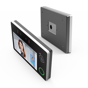 Dispositivo Biométrico de Asistencia con Pantalla Táctil de 5 Pulgadas, Reconocimiento Facial + Huella Dactilar, Sistema de Gestión de Horario Electrónico para Empleados - Product Image 1