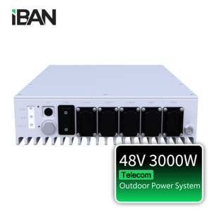 Système redresseur télécom IBAN POWER OPS 3000 48V personnalisé à bas prix, 3000W, haute efficacité >96%, protection IP65 - Product Image 5