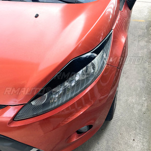 For Ford Fiesta MK6 2008-2012 Auto <b>Head</b> Light Lamp Eyelids Eyebrow Headlight Decoration Car <b>Styling</b> Trim Car Accessories - Product Image 5