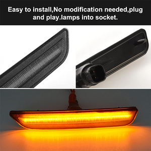 Luces Laterales LED LLevo Mustang, Luces Laterales Delanteras LED <span class=keywords><strong>Mber</strong></span> para Ford Mustang - Product Image 6