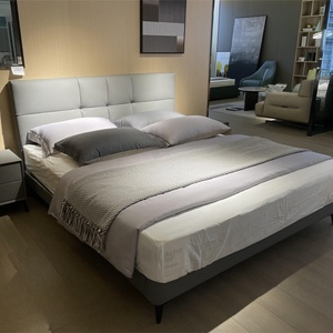 Lit Contemporain Superlatif Tendance Lit Double Queen de Luxe Léger Designer Lits 2.03M Meubles Italiens - Product Image 6