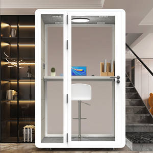 Cabine insonorisée <span class=keywords><strong>mobile</strong></span> pour téléphone, studio d'enregistrement de batterie et piano, bureau, maison, personnalisable, installation sur site gratuite - Product Image 1