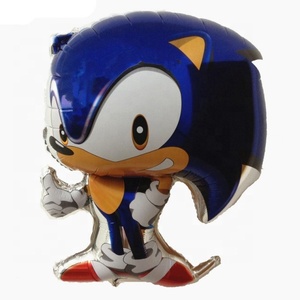 บอลลูนฟอยล์ทรงกลม <span class=keywords><strong>Sonic</strong></span> ขนาด18นิ้ว,ลูกโป่งฟอยล์ลายการ์ตูนรูปเม่นสำหรับของเล่นเด็กสุขสันต์วันเกิด - Product Image 6