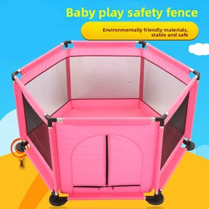 Valla de Juego Interior para Bebés y Niños con Protección Anticaídas, Modelo Ocho - Product Image 4