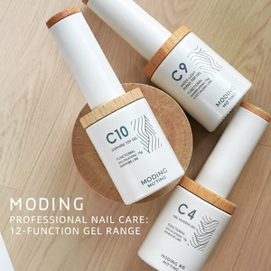 Kit de vernis à ongles <span class=keywords><strong>gel</strong></span> fonctionnel MODING : <span class=keywords><strong>Base</strong></span>, <span class=keywords><strong>Top</strong></span> <span class=keywords><strong>Coat</strong></span>, <span class=keywords><strong>Gel</strong></span> de construction, <span class=keywords><strong>Gel</strong></span> mat, <span class=keywords><strong>Gel</strong></span> sans résidu, <span class=keywords><strong>Gel</strong></span> UV pour nail art - Product Image 4