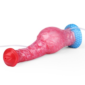NNSX Ejaculation Inflatable Dildo Female <b>Masturbator</b> Thick Squirting Wholesale Adult Sex Toys Silicone Penis Fantasy alien Dildo - Product Image 1