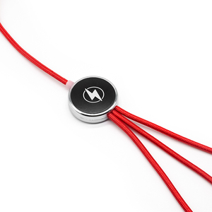 Produits tendance 2026 Logo LED personnalisé Câble de charge et de données USB <span class=keywords><strong>5</strong></span> en 1 tressé en nylon de 1,2 mètre pour téléphone portable <span class=keywords><strong>Chargeur</strong></span> de téléphone portable - Product Image 3