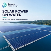 Module solaire photovoltaïque mono 660W, excellente réponse en basse lumière, panneau solaire pour temps nuageux, système d'alimentation solaire domestique
