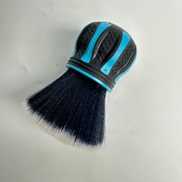 Brosse de nettoyage automobile multi-usages JYM-XB1573 en poils de sanglier et microfibre pour tableau de bord, aérateurs et sièges