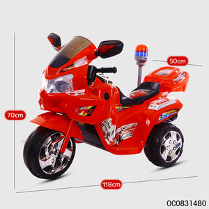 Motocicleta Eléctrica de <span class=keywords><strong>3</strong></span> Ruedas para Niños Grandes, Autos Clásicos para Montar con Luces y Música para Niños - Product Image 6