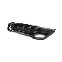 Diffuseur de pare-chocs arrière en fibre de carbone préimprégnée brillante, en promotion, pour Mercedes Benz AMG GT GTS C190 2014-2021