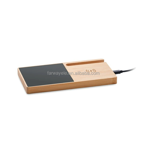 Çevre dostu elektrik tipi C şarj bambu 15W kablosuz şarj fincan ısıtmalı kupa ısıtıcı - Product Image 3