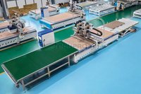 Router CNC de Doble Cabezal con Cambio Automático de Herramienta (ATC) para Producción de Paneles Grandes, Gabinetes Personalizados y Muebles