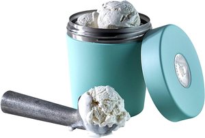 Conteneur <span class=keywords><strong>de</strong></span> stockage pour crème glacée <span class=keywords><strong>de</strong></span> 16 oz en acier inoxydable à double paroi isolé sous vide - Product Image 2