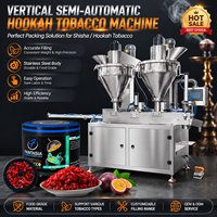Machine de remplissage de mélasse pour chicha en conserve, la plus vendue, pour emballages de 50g, 250g, 500g, 1000g, avec crochet vertical