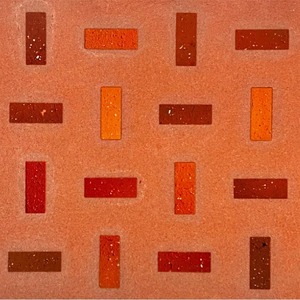 ML-OT001 Palladiana terrazzo - ML-OT001 - Mosaico de terrazo de ladrillo rojo utilizado en el suelo de la tienda de té con leche - Product Image 1