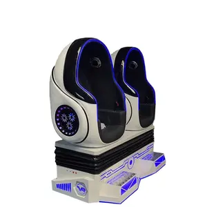 Emusement Park骑行虚拟现实设备Vr运动蛋椅9d vr游戏机2座VR蛋椅模拟器