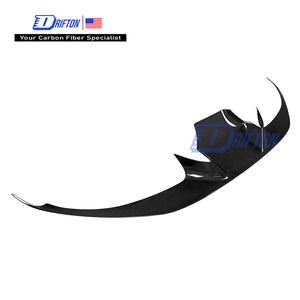 Garniture centrale de pare-chocs avant en fibre de carbone sèche pour Ferrari F8 - Product Image 1