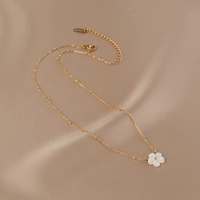 Conjunto de Collar y Pendientes Geométricos de Acero Inoxidable Chapado en Oro para Mujer, para Fiestas, Bodas y Uso Diario