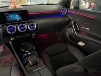Eclairage d'ambiance de voiture pour Mercedes Benz Classe A W177 W118 CLA, 64 couleurs LED