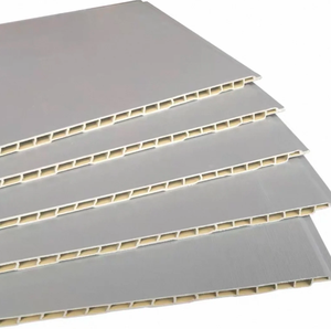 Pannelli Moderni in Composito Legno-Plastica per Rivestimento Pareti, Controsoffitti Sospesi, Pannelli Decorativi Antistatici in Plastica - Product Image 1