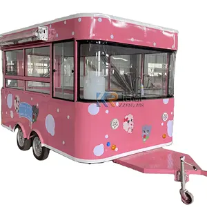 2024 New Recommend OEM Food Trailer Ice Cream Food Cart Europe Standard with CE DOT