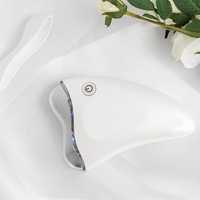 Appareil Gua Sha pour thérapie chaude et froide, équipement de beauté amincissant le visage, en alliage de chrome, masseur manuel pour lifting du visage en V, raffermissant et tenseur
