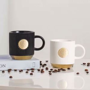 500ml Nordic Matte Custom Copper <b>Sheet</b> Ceramic Mug Manufacturer Luxury Coffee Mugs with logo Household Water Cup Gift Box - Product Image 3