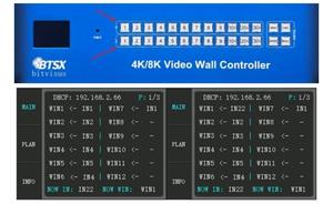 Processeur de raccordement <span class=keywords><strong>HDMI</strong></span> 4K sans coupure 6x6 4x9, contrôleur de mur vidéo LED pour écran publicitaire commercial - Product Image 4