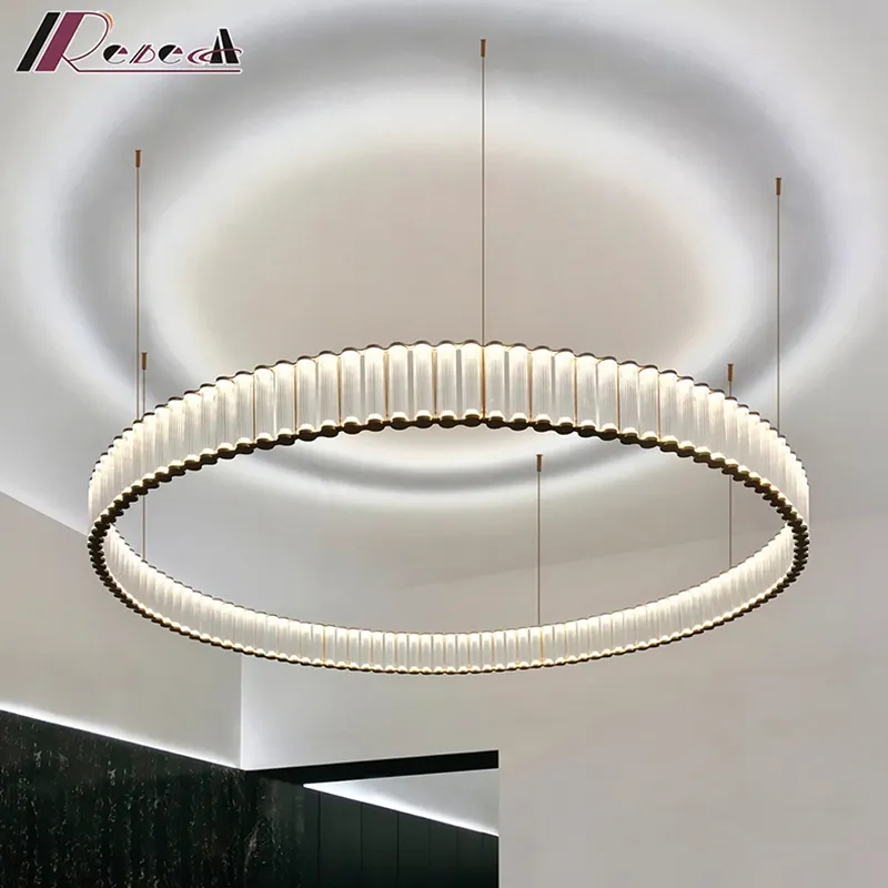Zhongshan Henglan Arter Crystal Chandelier Lighting Pendant Lamp Color Glass For Living Room Hotel