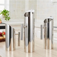 Carafe multifonction en acier inoxydable pour eau glacée, bière, jus de fruits, vin rouge, récipients de séparation