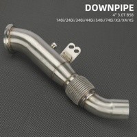 Downpipe de 4 pouces B58 pour BMW F30 F32 G20 G30 G01 G05 340i 440i M240i M340i X3 M40i X4 M40i X5 40i Supra A90 A91