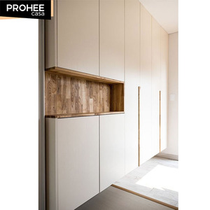 Armoires de salon sur mesure Armoire à chaussures en <span class=keywords><strong>bois</strong></span> massif avec portes et <span class=keywords><strong>banc</strong></span> - Product Image 6