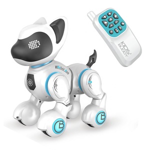 8006 Trẻ Em Thông Minh Mini Điều Khiển Từ Xa Đồ Chơi Robot Con Chó Vật Nuôi Thông Minh Điện Tử Cảm Ứng Nhạy Cảm RC Robot Con Chó Con Chó Con Cho Quà Tặng - Product Image 1