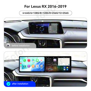 Radio con Navegación GPS para Automóvil Foforfor con Pantalla Táctil Dual de 10.1 Pulgadas y Android 15 para <span class=keywords><strong>Lexus</strong></span> <span class=keywords><strong>RX</strong></span> 2016-2019 con Carplay Inalámbrico y Android Auto - Product Image 2