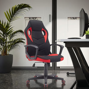 Silla de juego ergonómica para cuero azul gris grande y alto con función plegable, reposabrazos de conexión, silla de ordenador - Product Image 6