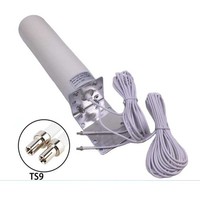 Nueva Antena Omnidireccional 4G para Exteriores, Antena de Doble Interfaz S/MA/TS9/CRC9 para Router y Tarjeta de Red
