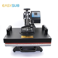Machine de Sublimation et de Transfert Thermique 5 en 1 Combo Plate pour Vêtements, Tasses, Casquettes, Assiettes