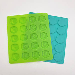 BHD-20 cavidades reutilizables en forma de cerdo 3D, sin BPA, moldes de silicona para Chocolate, caramelo, <span class=keywords><strong>Fondant</strong></span> - Product Image 5